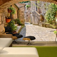 Papier peint  Provincial alley in Tuscany