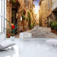 Papier peint  Colourful Street in Tuscany