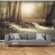 Papier peint  Forest Cascade