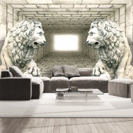 Papier peint  Chamber of lions
