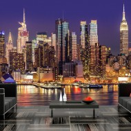 Papier peint  NYC Night City