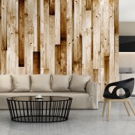 Papier peint  Planches en bois