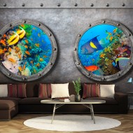 Papier peint  Window to the underwater world
