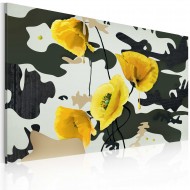 Tableau  Coquelicots peints