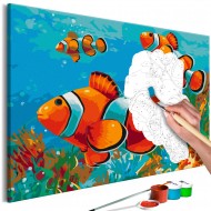 Tableau à peindre par soimême  Gold Fishes