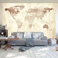 Papier peint  Precious map