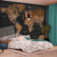 Papier peint  World Stylish Map
