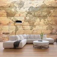 Papier peint  Map on Boards