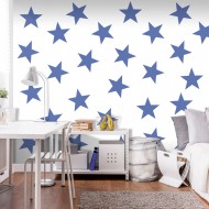 Papier peint  Blue Star