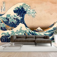 Papier peint  Hokusai The Great Wave off Kanagawa (Reproduction)