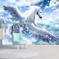 Papier peint  Pegasus (Blue)