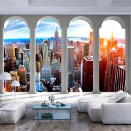Papier peint  Pillars and New York
