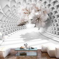 Papier peint  Flowers in the Tunnel