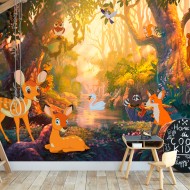 Papier peint  Animals in the Forest