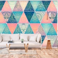 Papier peint  Oriental Triangles