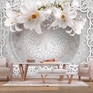 Papier peint  Lilies and Ornaments