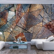 Papier peint  Pavement Tiles (Colourful)