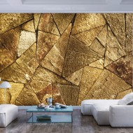 Papier peint  Pavement Tiles (Golden)