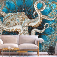 Papier peint  Zen Octopus