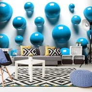 Papier peint  Blue Balls