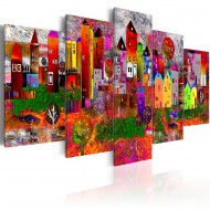 Tableau  Colourful Small Town