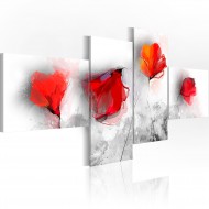 Tableau  Coquelicots sentimentaux
