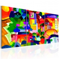 Tableau  Colourful Town