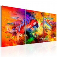Tableau  Colourful Parrot