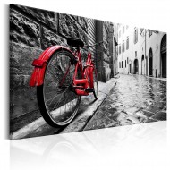 Tableau  Vintage Red Bike