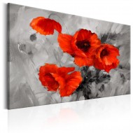 Tableau  Steel Poppies