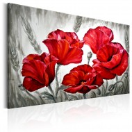 Tableau  Poppies in Wheat