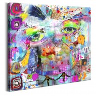 Tableau  Colourful Owl