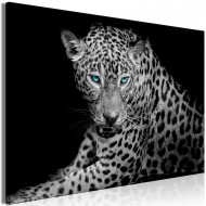 Tableau  Leopard Portrait (1 Part) Wide