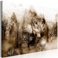 Tableau  Mountain Predator (1 Part) Wide Brown