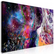 Tableau  Colourful Galaxy (1 Part) Wide