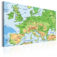 Tableau  Map of Europe