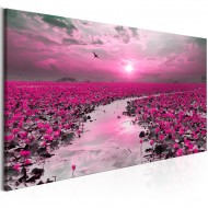 Tableau  Lilies and Sunset (1 Part) Narrow