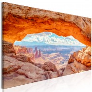 Tableau  Canyon in Utah (1 Part) Narrow