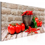 Tableau  Red Vegetables (1 Part) Brick Narrow