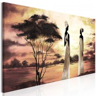 Tableau  African Goddesses (1 Part) Narrow