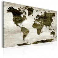 Tableau  World Map Green Planet