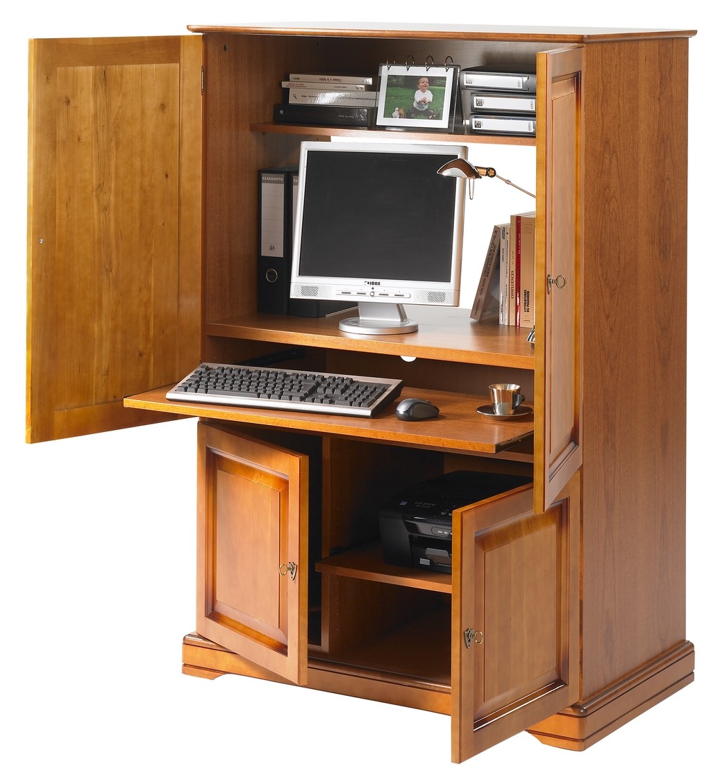 armoire informatique fermee