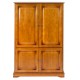 Armoire informatique multimédia Louis Philippe 4 portes 6724