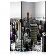 Paravent 3 volets  Iridescent skyscrapers  [Room Dividers]
