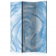 Paravent 3 volets  rose (blue) [Room Dividers]