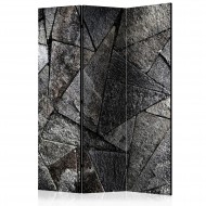 Paravent 3 volets  Pavement Tiles (Grey) [Room Dividers]