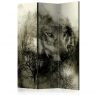 Paravent 3 volets  Mountain Predator (Beige) [Room Dividers]