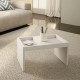Table Basse Rectangle 68 cm Blanche