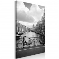 Tableau  Bikes On Bridge (1 Part) Vertical