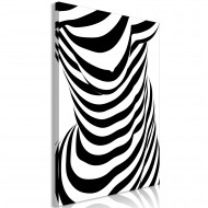 Tableau  Zebra Woman (1 Part) Vertical